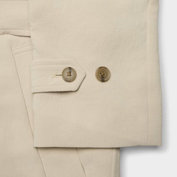 NWT Aritzia The Splendor Trench Coat - Crepette Marcona Beige M - Picture 12 of 12